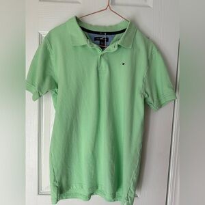 Tommy Hilfiger Light Green Kids Polo Shirt